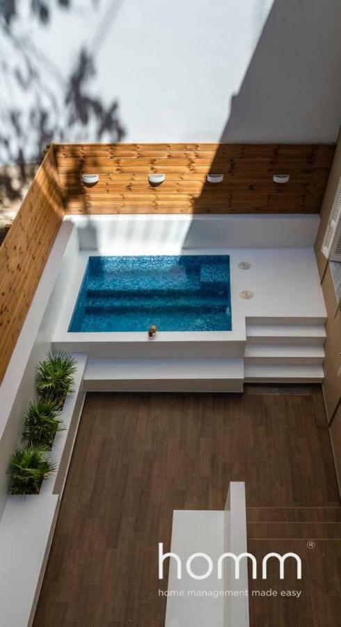 Nemeseos Ground Floor Homm Apartment With Roof Garden And Wading Pool Atene Esterno foto